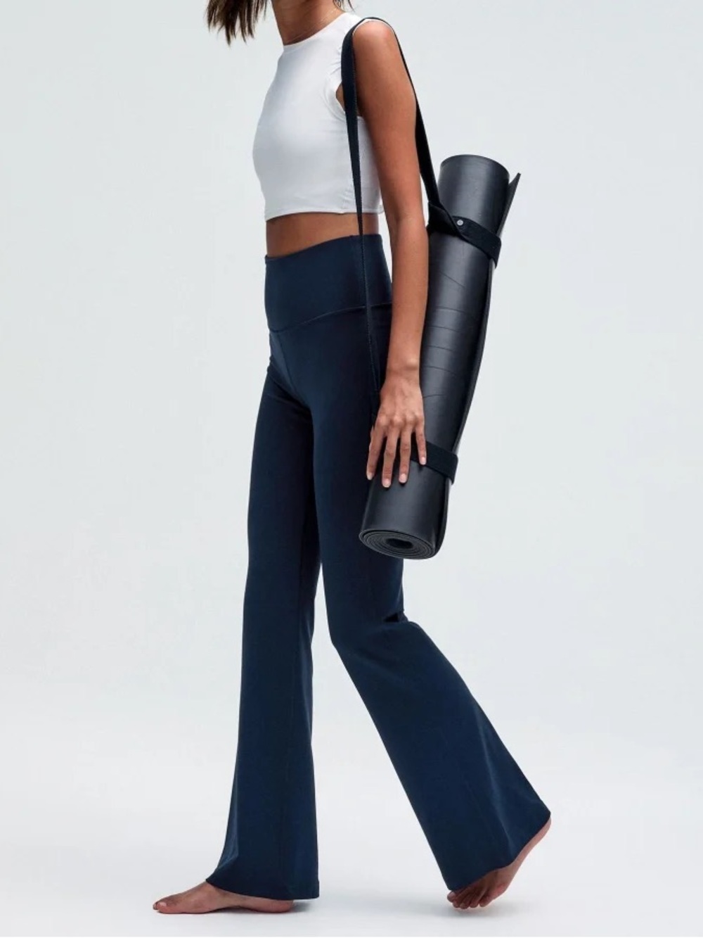 lululemon athletica Groove Flare Pant * Nulu Navy High-Rise Flared Leggings